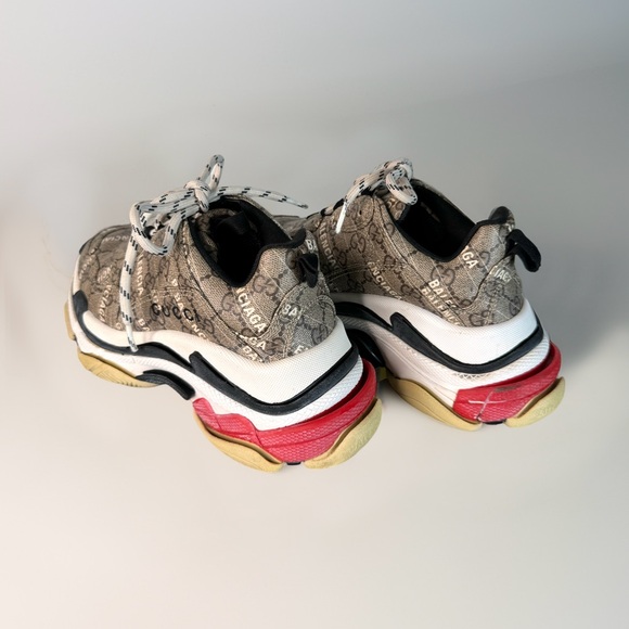 Gucci x Balenciaga Triple S Sneaker ‘The Hacker’ size 37W - Picture 7 of 8